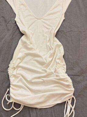 White Free People t-shirt dress Size Small
